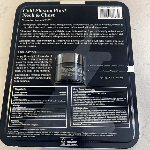Perricone MD Cold Plasma+ Neck & Chest NEW - Picture 2 of 4